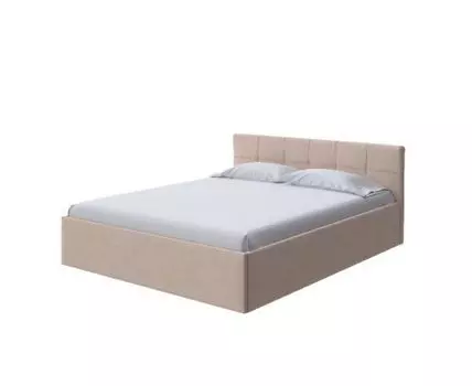 PROxSON Кровать Domo plus (Ткань: Рогожка Savana Camel (бежевый)) 90x200 (200, Нет, 140, Тетра Имбирь)
