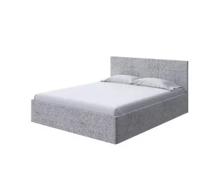 PROxSON Кровать Vector Plus (Ткань: Жаккард Tesla Стальной) 140x200 (200, Нет, 140, Tesla Стальной)