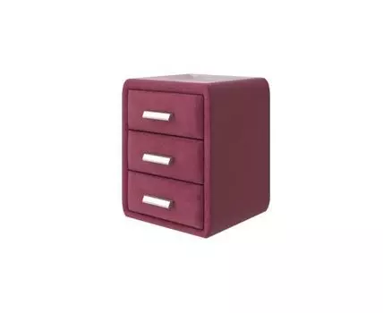 PROxSON Тумба Soft Mebel (Ткань: Велюр Лофти Айвори) 51x48 (64, 48, Нет, 51, Casa Винный)