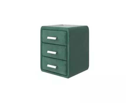 PROxSON Тумба Soft Mebel (Ткань: Велюр Лофти Айвори) 51x48 (64, 48, Нет, 51, Casa Изумрудный)