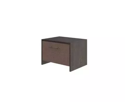 PROxSON Тумба Varna (ЛДСП+Экокожа Дуб Шамони светлый/Бежевый) 51x40 (36, 40, 51, Дуб Кантербери/Tesla Брауни)