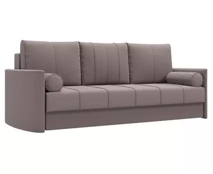 Прямой диван Айви (93, 100 см, Независимый пружинный блок, Плоские пружины «змейка», Двуспальные, Жесткие, Бежевый, 230, Ширина 230 см)