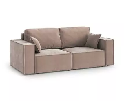 Прямой диван Дарио (96, 120 см, Деревянные ламели, Двуспальные, Жесткие, Бежевый, 256, Большое спальное место)