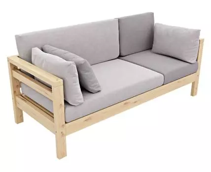 Прямой диван Домино