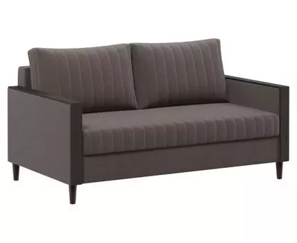 Прямой диван Ивар (88, 100 см, Без пружин, Двуспальные, Диван-кровать, Коричневый, 158, Малогабаритные)