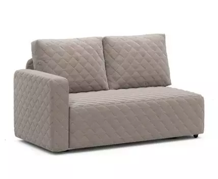 Прямой диван Мортон (92, 90 см, Пружинный блок, Односпальные, Жесткие, Бежевый, 162, Малогабаритные)