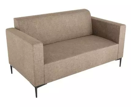 Прямой диван Ник (78.5, 80 см, Без пружин, Мягкие, Бежевый, 146, Малогабаритные)