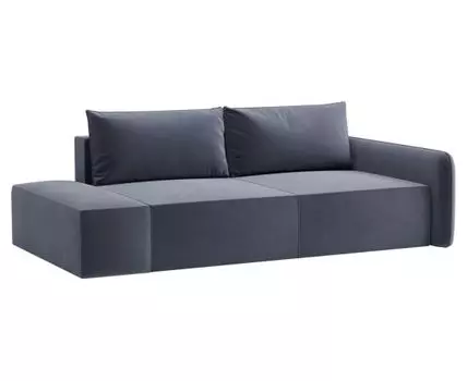 Прямой диван Портленд с банкеткой