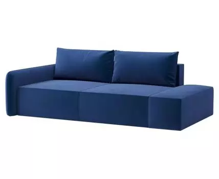 Прямой диван Портленд с банкеткой