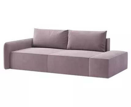 Прямой диван Портленд с банкеткой