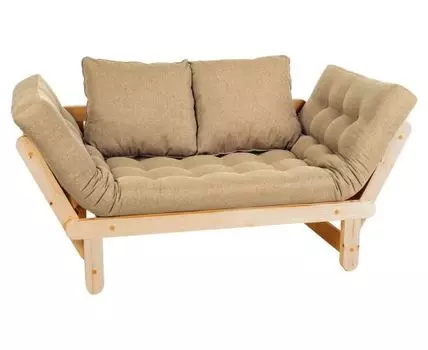 Прямой диван Сламбер (65, 70 см, Без ящика, Без пружин, Мягкие, 154, Малогабаритные)