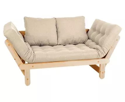 Прямой диван Сламбер (65, 70 см, Без ящика, Без пружин, Мягкие, 154, Малогабаритные)