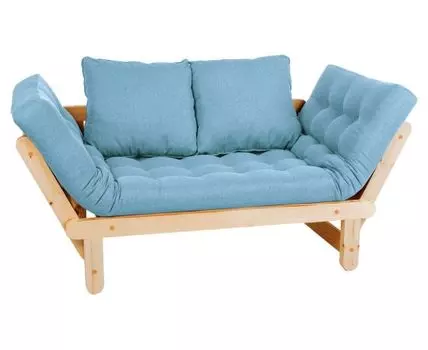 Прямой диван Сламбер (65, 70 см, Без ящика, Без пружин, Мягкие, 154, Малогабаритные)