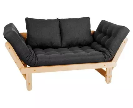 Прямой диван Сламбер (65, 70 см, Без ящика, Без пружин, Мягкие, 154, Малогабаритные)