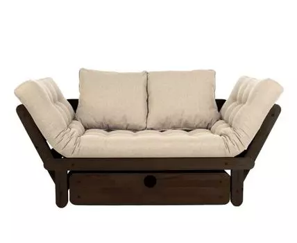 Прямой диван Сламбер (65, 70 см, С ящиком, Без пружин, Мягкие, 154, Малогабаритные)