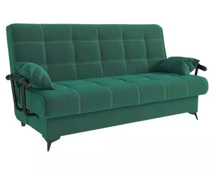 Прямой диван Теон с подлокотниками