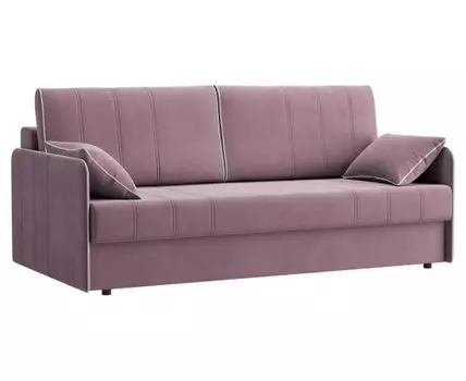 Прямой диван Тиган (95, 110 см, Плоские пружины «змейка», Двуспальные, Диван-кровать, Фиолетовый, 208, Ширина 200 см)