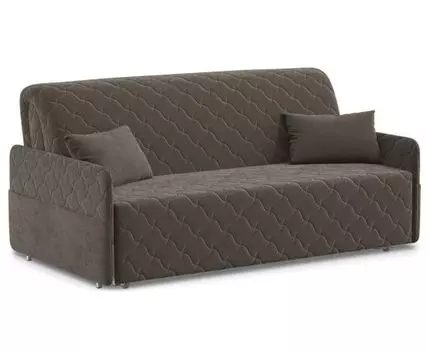 Прямой диван Тино (92, 110 см, С ящиком, Деревянные ламели, Двуспальные, Диван-кровать, Коричневый, 132, Большое спальное место)