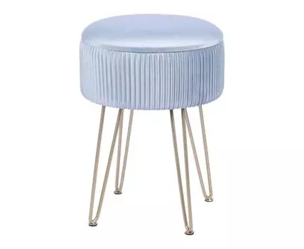 Пуф Астор светло-голубой