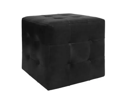 Пуф Brick Max (Черный, 43, Кожа Dizaro-винтаж (Deepwater))