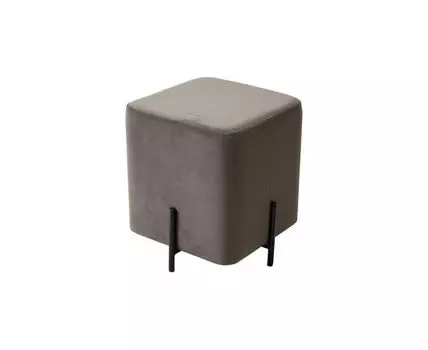 Пуф ФЕЛИКС (серо-коричневый, черный, 37)