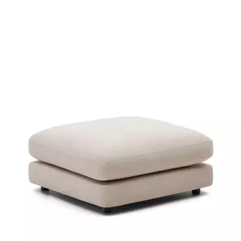 Пуф Gala бежевый 90 x 90 см