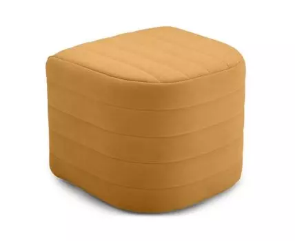 Пуф Каве Velvet Yellow
