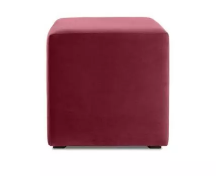 Пуф Куб Velvet Crimson