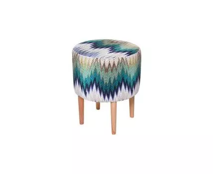 Пуф Лекко Аквамарин (мультиколор, 35)