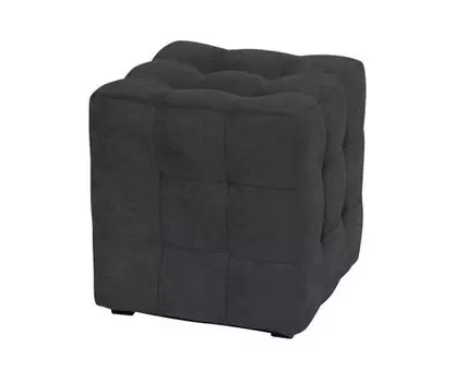 Пуф Лотос Графит Велюр (Синий, 40)