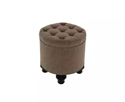 Пуф малый Е18 (светло-коричневый)