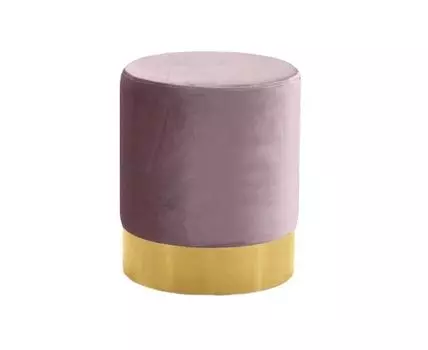 Пуф на золотом основании Domane