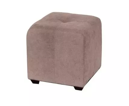 Пуф Николь Бежевый Велюр (Бежевый, 40)