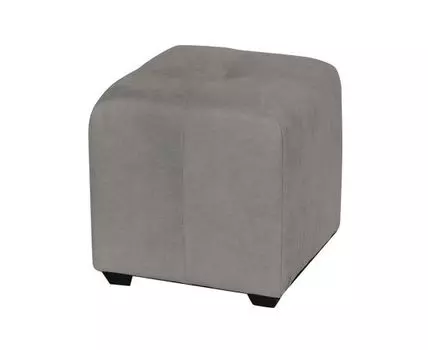 Пуф Николь Серый Велюр (Серый, 40)