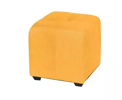 Пуф Николь Желтый Велюр (Желтый, 40)