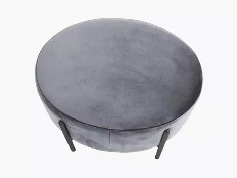 Пуф овальный BLACK