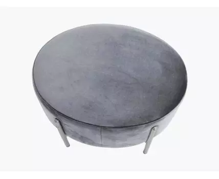 Пуф овальный Silver (Серый, 50)