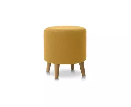 Пуф Плиди Velvet Yellow