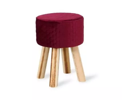 Пуф Praim (бордовый)