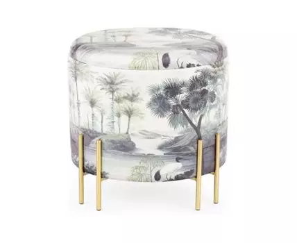 Пуф с крышкой