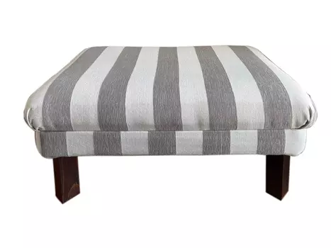 Пуф Серая Французская Полоса