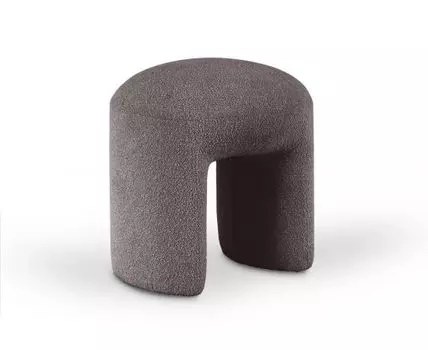 Пуф Shaggy (Серый, Ткань Perla 05)
