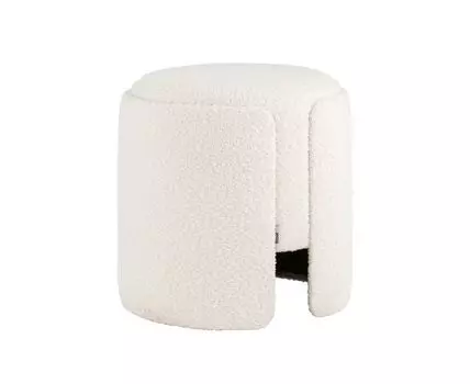 Пуф Taks букле белый