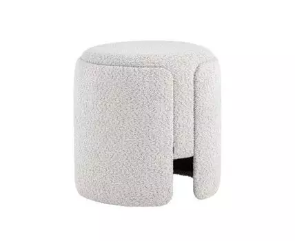 Пуф Taks букле светло-серый