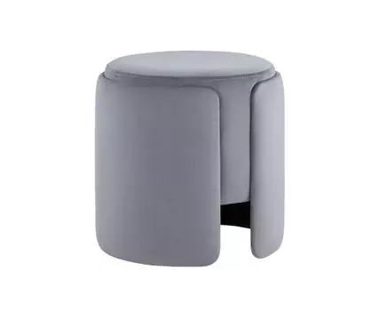 Пуф Taks велюр серый