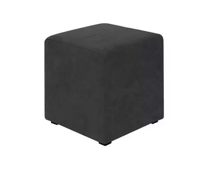 Пуф Валенсия Графит Велюр (Серый, 40)