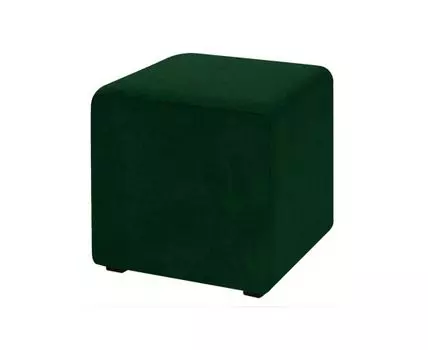 Пуф Валенсия Зеленый Велюр (Зеленый, 40)