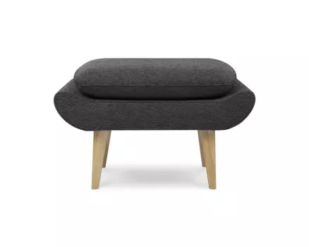 Пуф Винси Textile Grafit