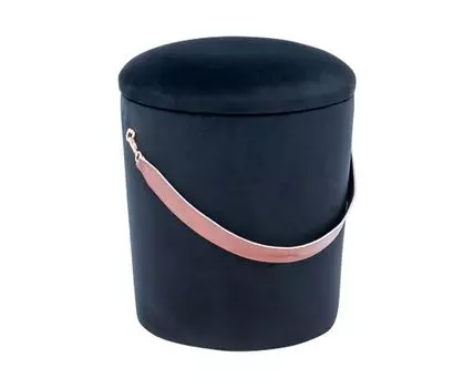 Пуфик Бакет (3.8, 34, Черный, 34)