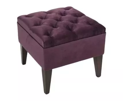 Пуфик Дреси (Низкие, 45, Прикроватные, Фиолетовый, 45)